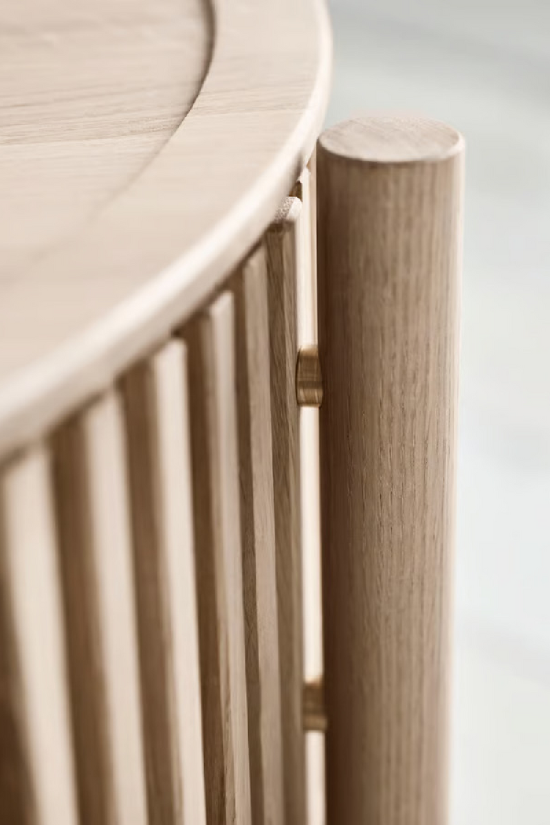 Handmade Solid Oak Side Table | Bolia Story | Woodfurniture.com