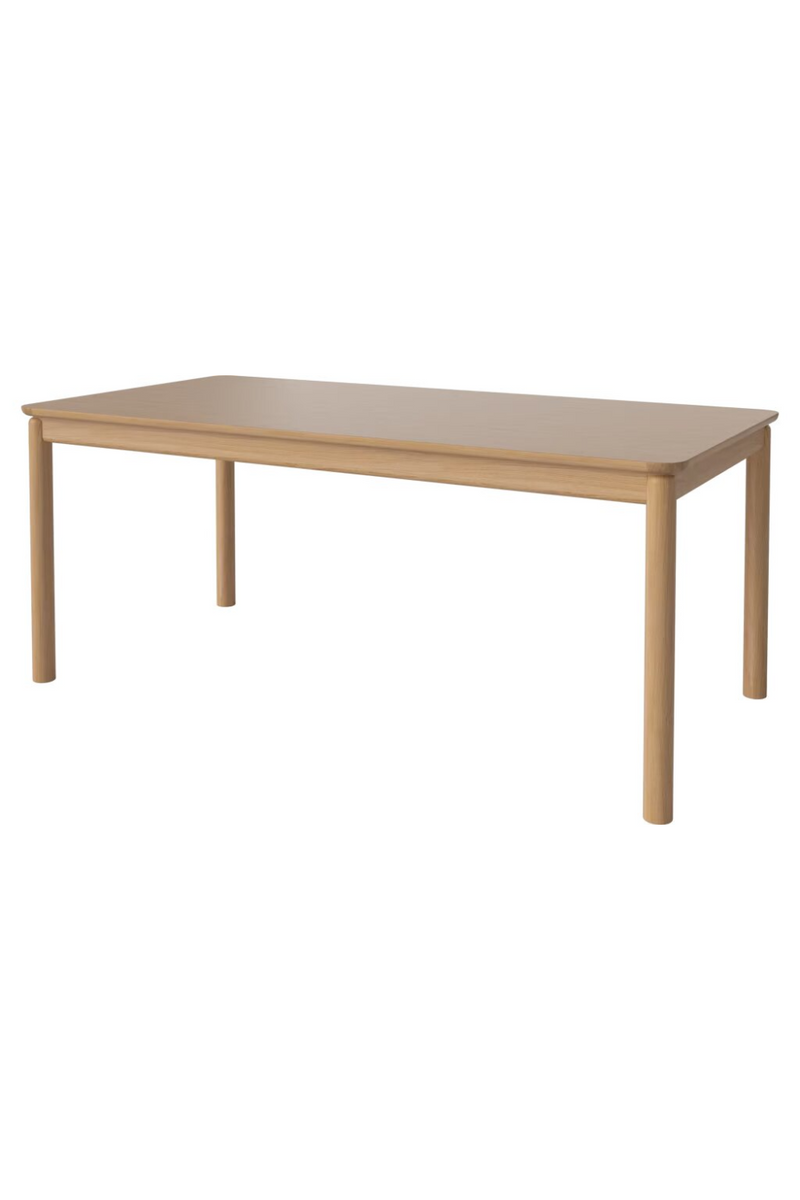 Oak Rectangular Nordic Dining Table | Bolia Ronya | Woodfurniture.com