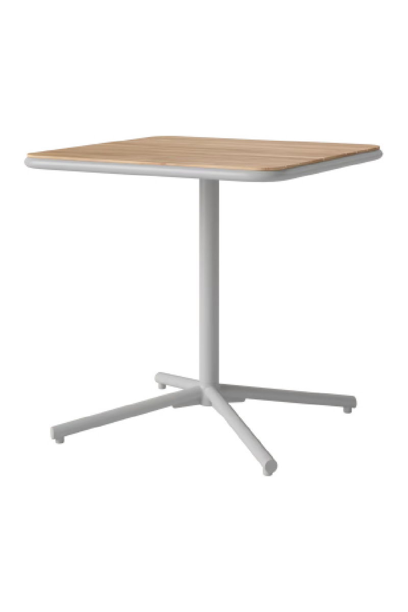 Solid Teak Pedestal Outdoor Table | Bolia Kite | Woodfurniture.com