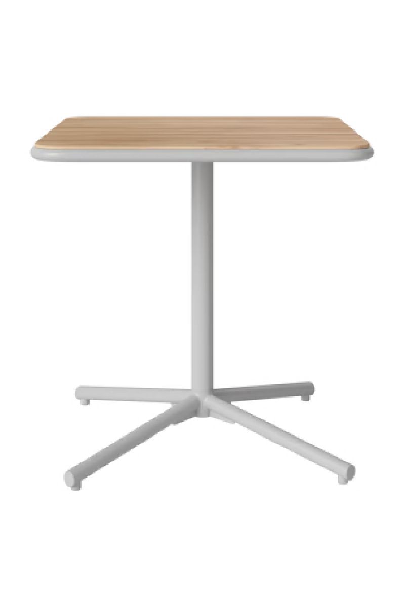 Solid Teak Pedestal Outdoor Table | Bolia Kite | Woodfurniture.com