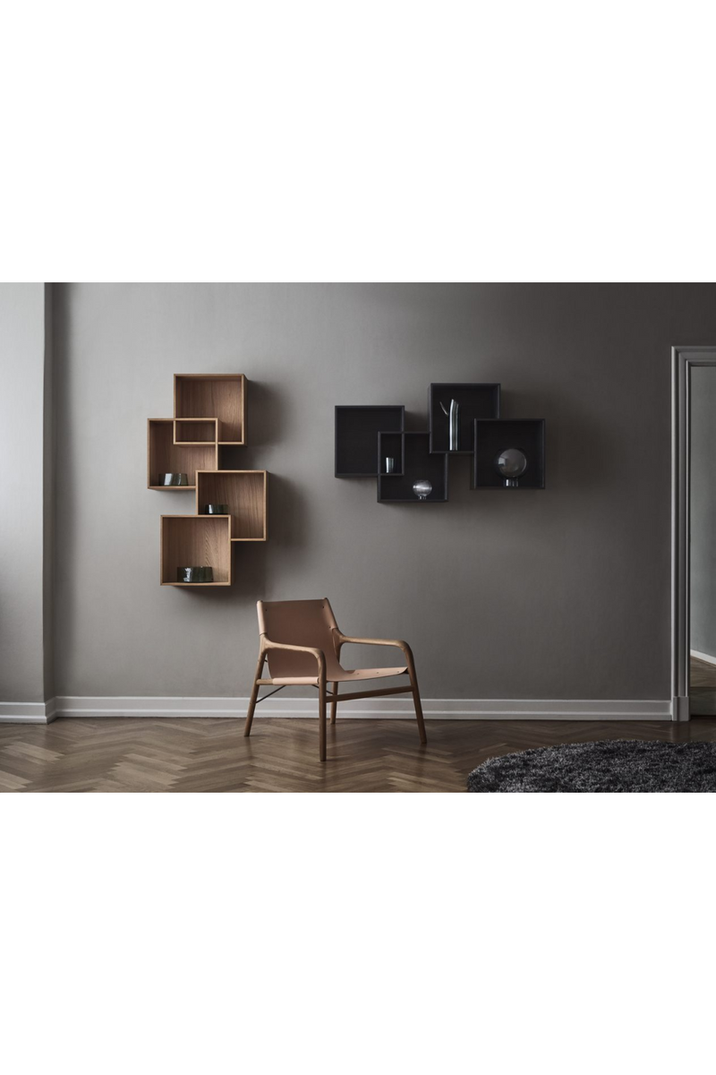 Wooden Box Shelf | Bolia Quadro 2 | Woodfurniture.com