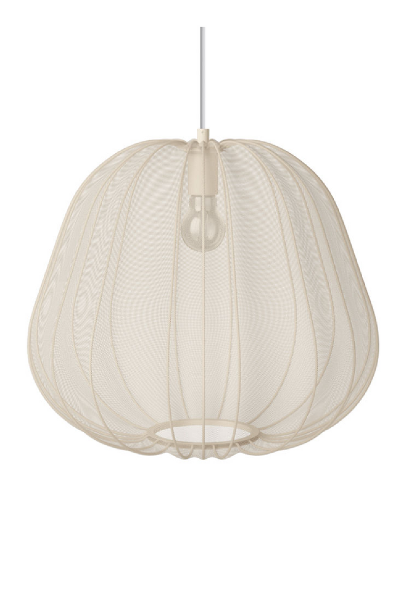 Ivory Hand-Sewn Fabric Pendant Lamp | Bolia Balloon | Woodfurniture.com