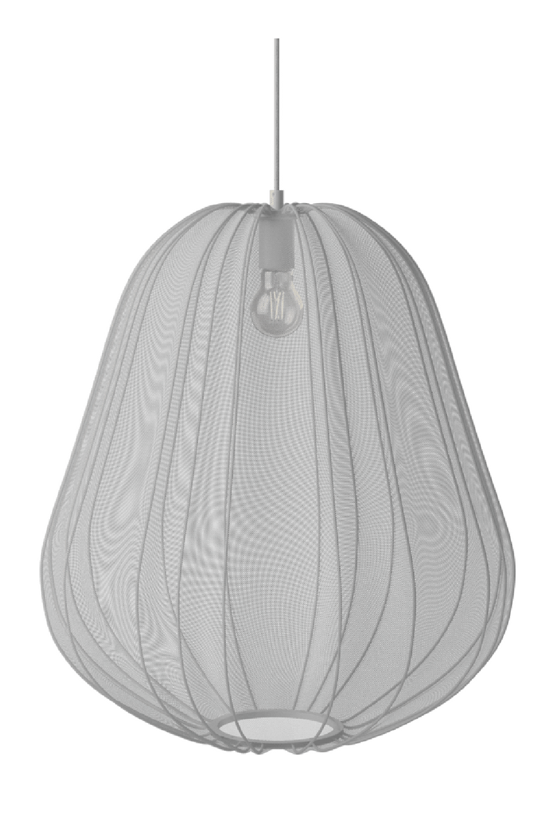 Light Gray Hand-Sewn Fabric Pendant Lamp | Bolia Balloon | Woodfurniture.com