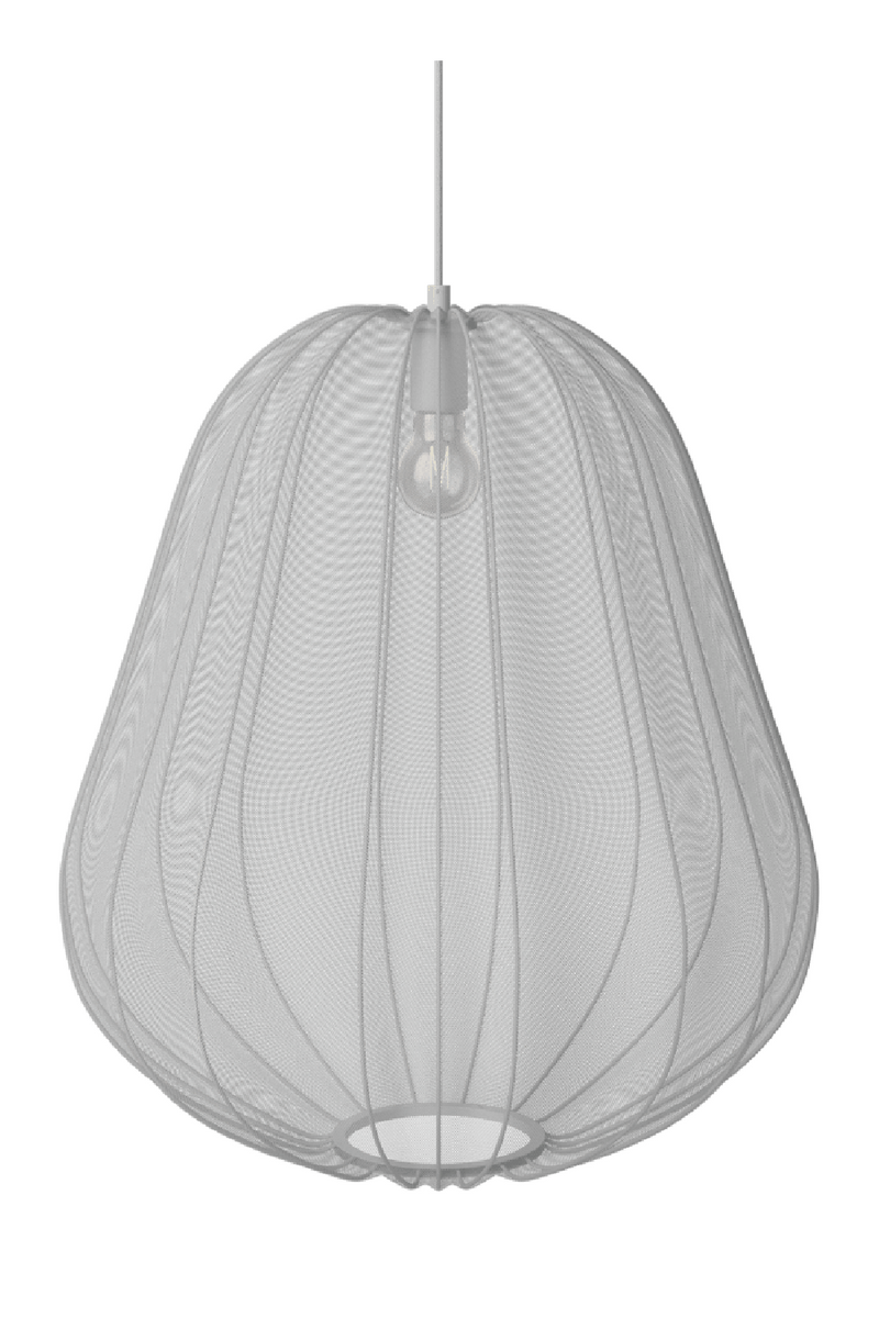 Light Gray Hand-Sewn Fabric Pendant Lamp | Bolia Balloon | Woodfurniture.com