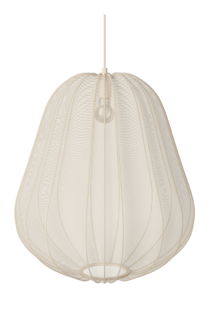 Ivory Hand-Sewn Fabric Pendant Lamp | Bolia Balloon | Woodfurniture.com