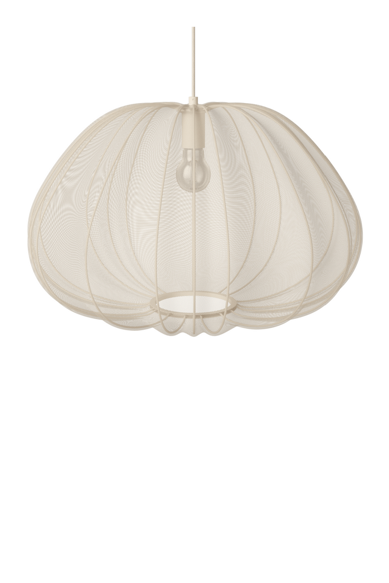 Ivory Hand-Sewn Fabric Pendant Lamp | Bolia Balloon | Woodfurniture.com