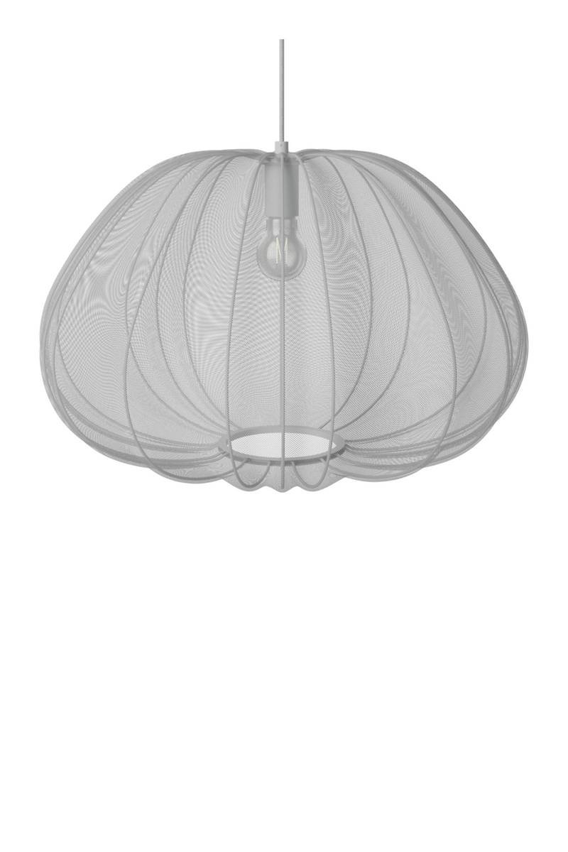 Light Gray Hand-Sewn Fabric Pendant Lamp | Bolia Balloon | Woodfurniture.com