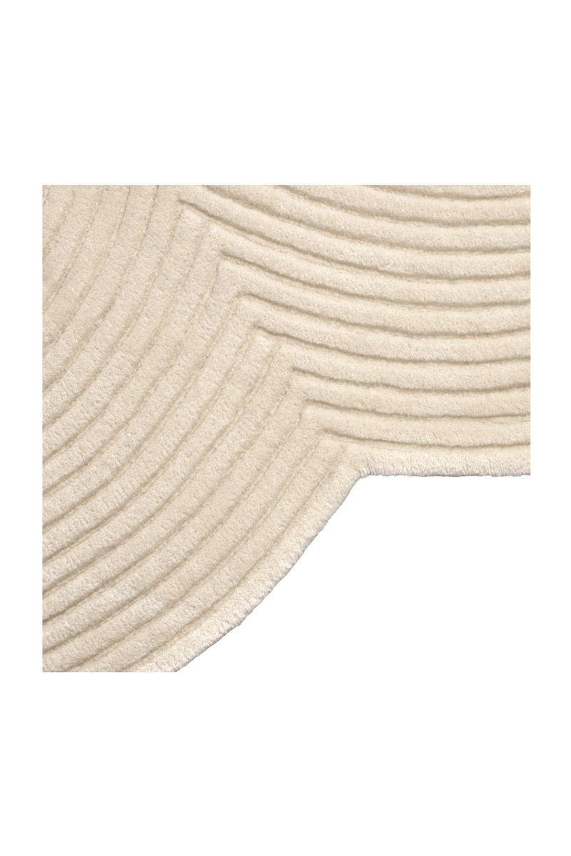 Rounded Wool Rug | Bolia Zen | Woodfurniture.com