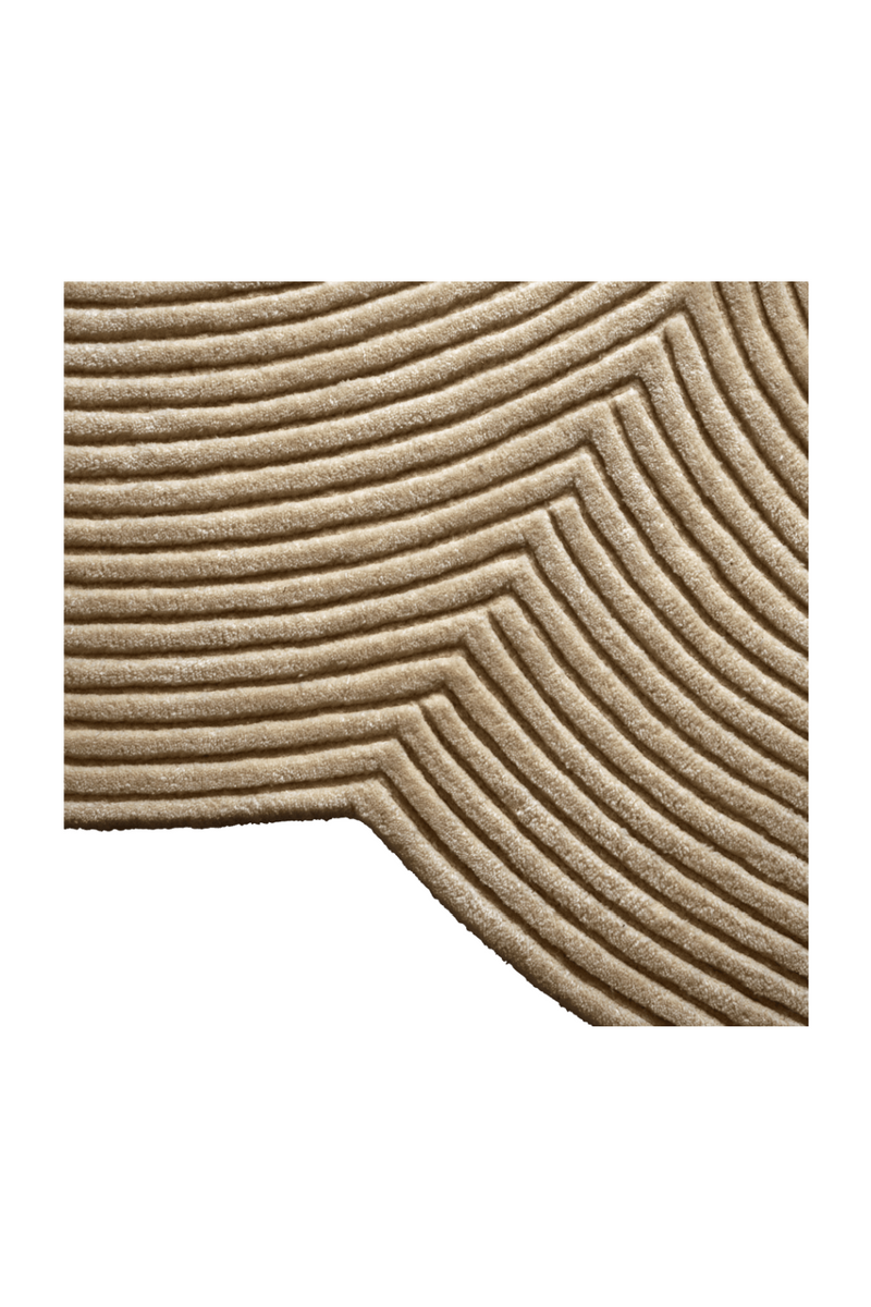 Rounded Wool Rug | Bolia Zen | Woodfurniture.com
