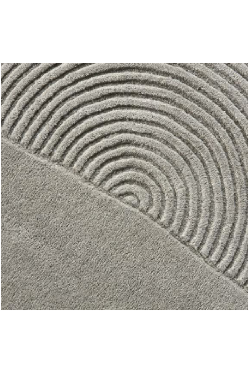 Circular Patterned Wool Rug | Bolia Zen | Woodfurniture.com