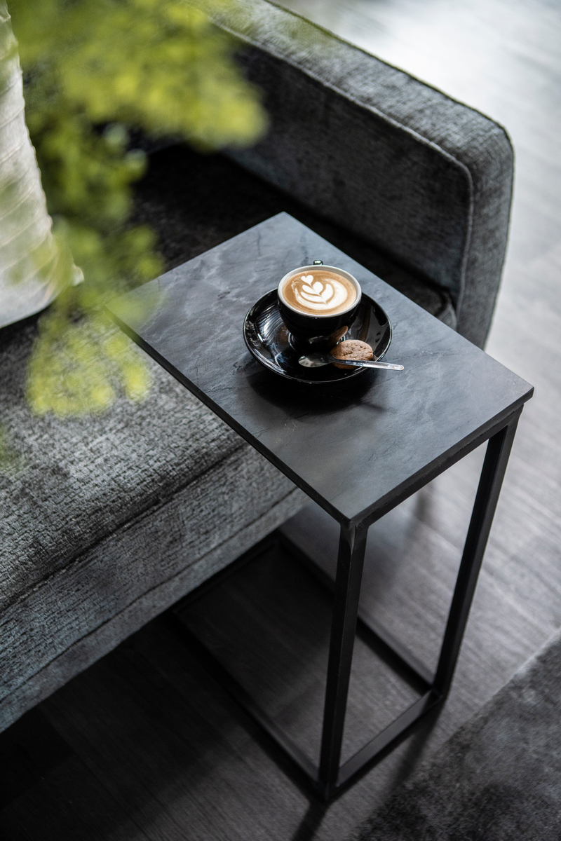 Marble Top End Table | By-Boo Edge | Woodfurniture.com