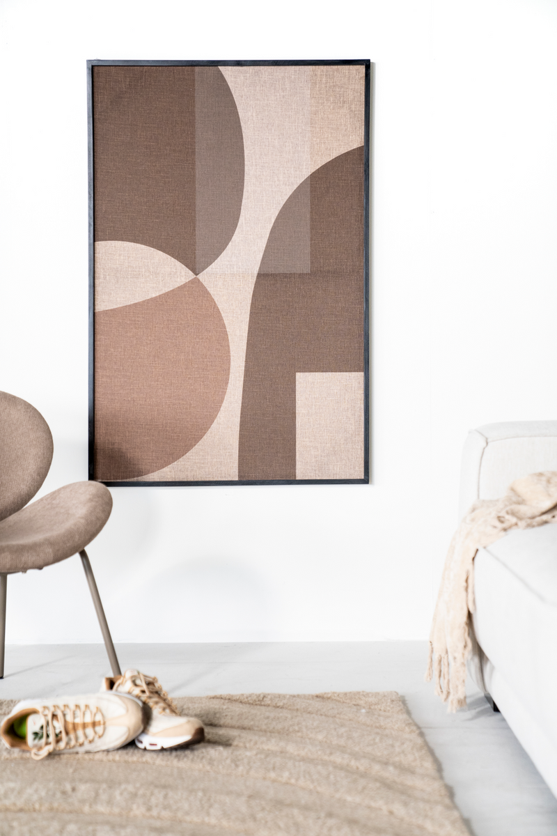 Brown Abstract Artwork L | By-Boo Ato | Woodfurniture.com