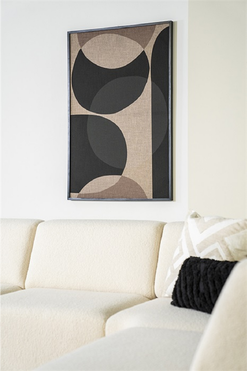 Earth-Toned Abstract Artwork L | By-Boo Ato | Woodfurniture.com