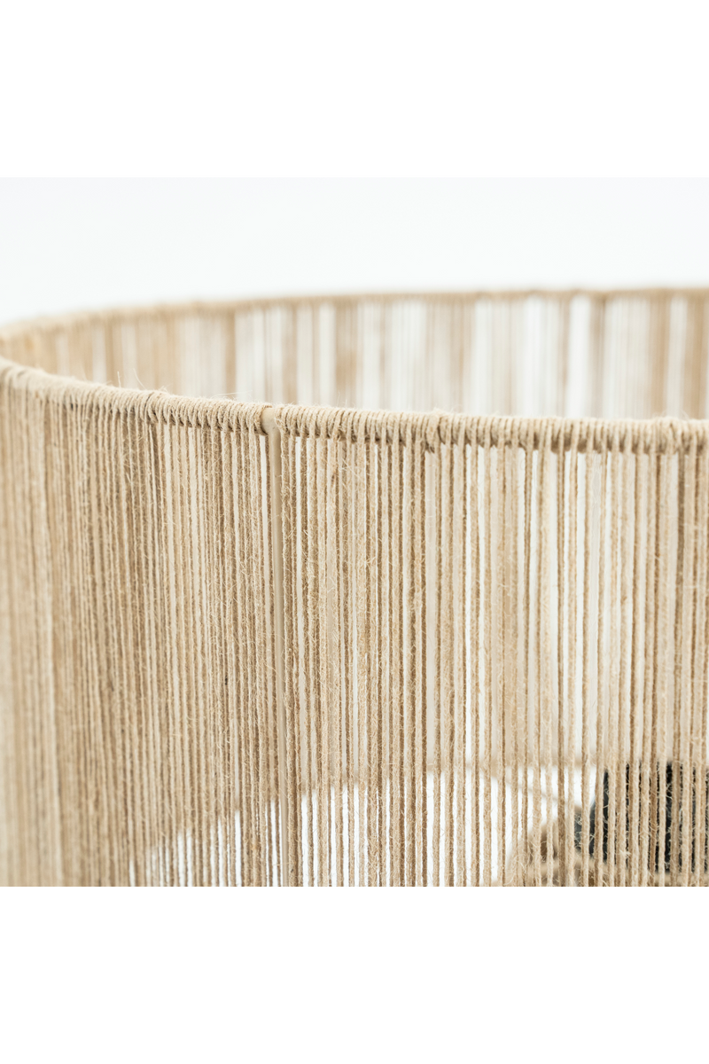 Jute Modern Table Lamp | By-Boo Oshu | Woodfurniture.com