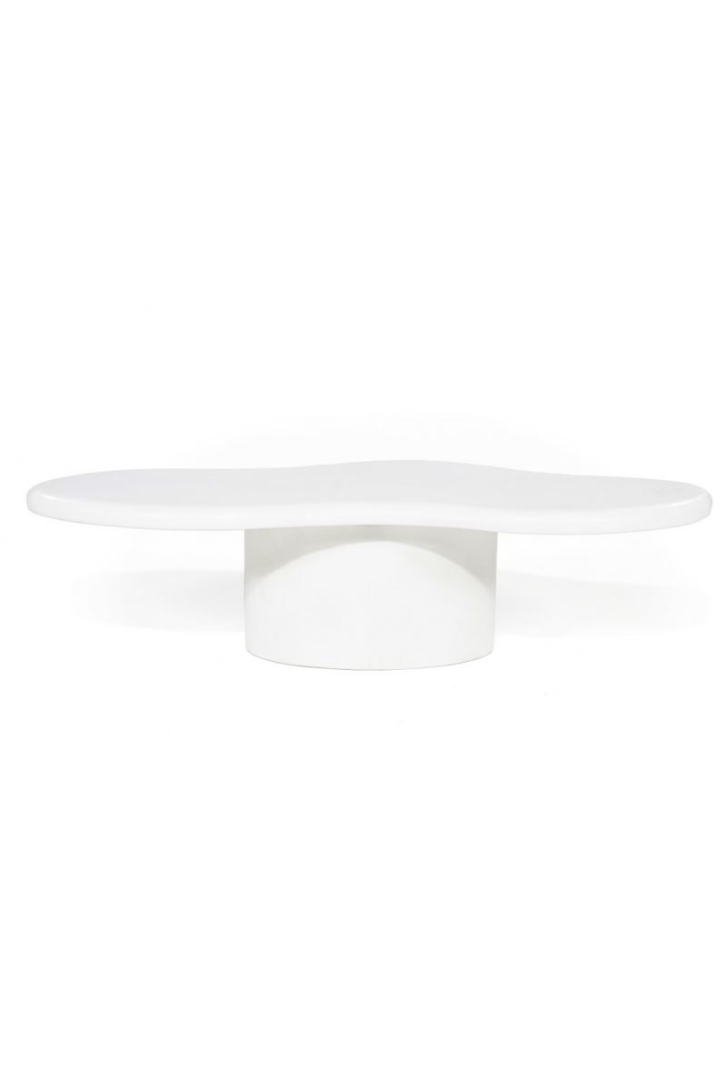 White Organic Coffee Table | By-Boo Seki | Woodfurniture.com