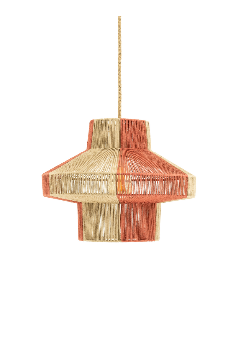 Jute Modern Pendant Lamp | By-Boo Cirque 3 | Woodfurniture.com