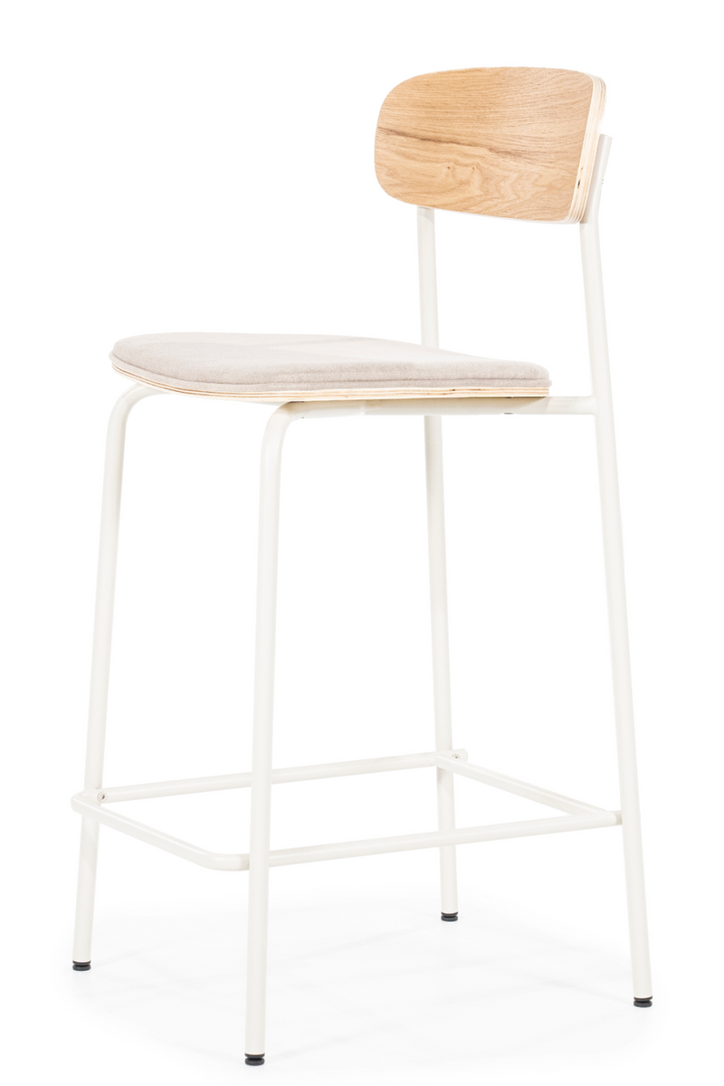 Minimalist Bar Stool Set (2) | By-Boo Skola | Woodfurniture.com