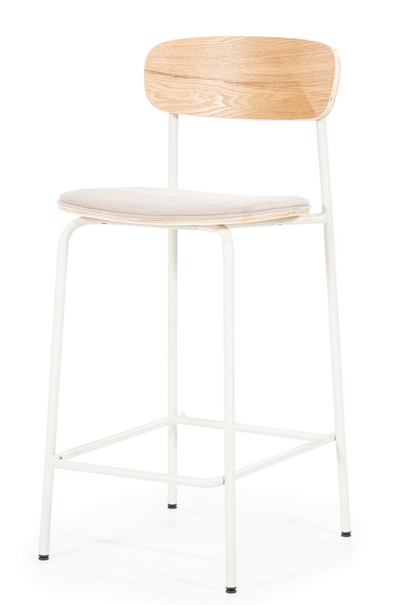 Minimalist Bar Stool Set (2) | By-Boo Skola | Woodfurniture.com