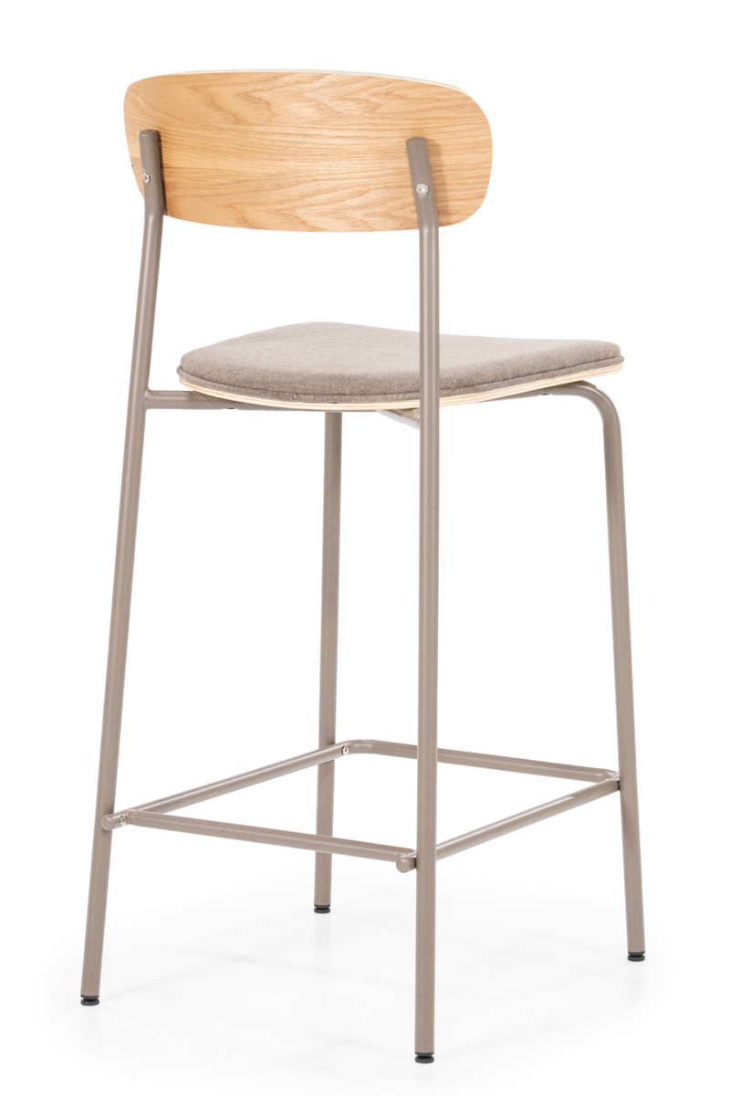 Minimalist Bar Stool Set (2) | By-Boo Skola | Woodfurniture.com