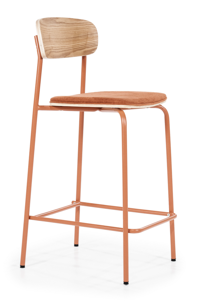 Minimalist Bar Stool Set (2) | By-Boo Skola | Woodfurniture.com