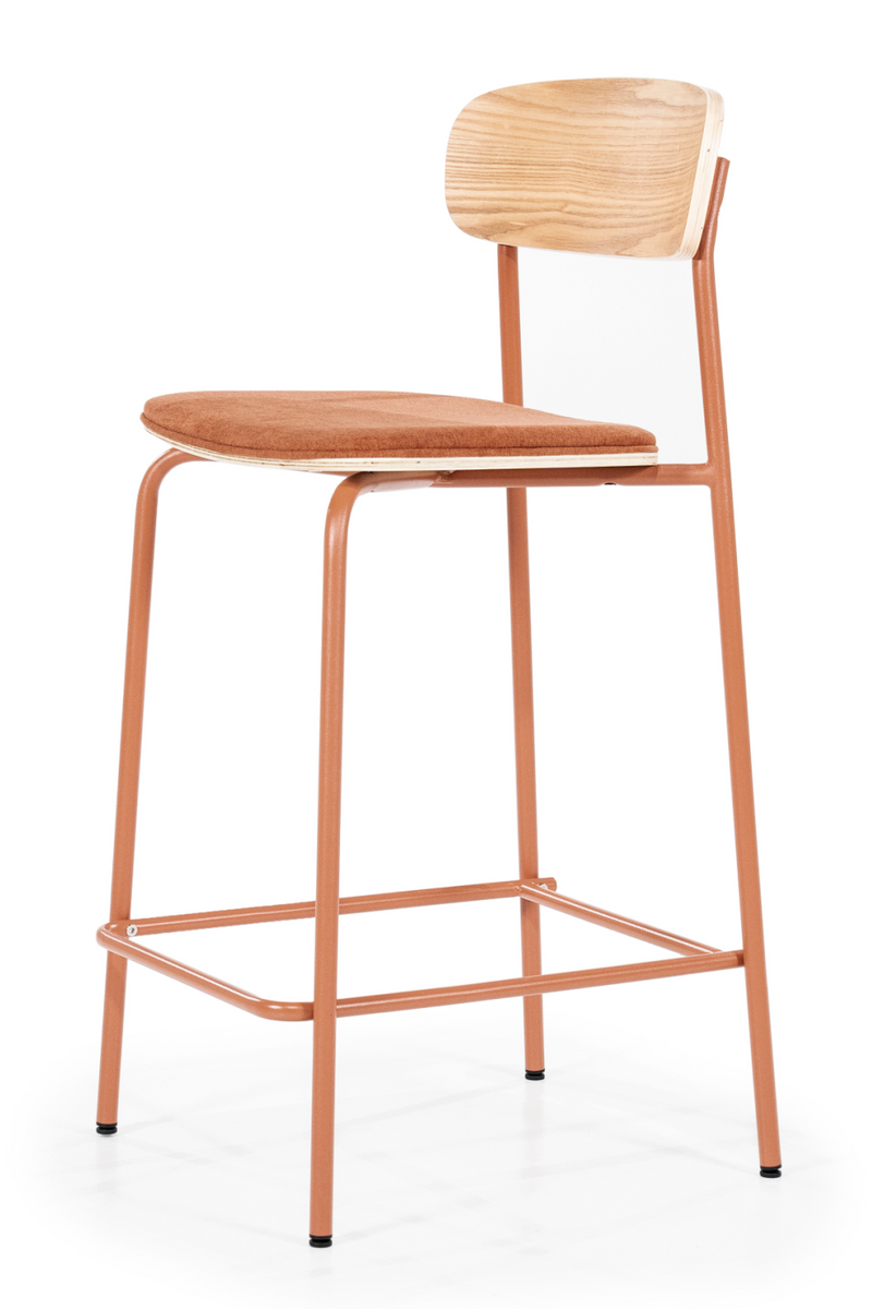 Minimalist Bar Stool Set (2) | By-Boo Skola | Woodfurniture.com