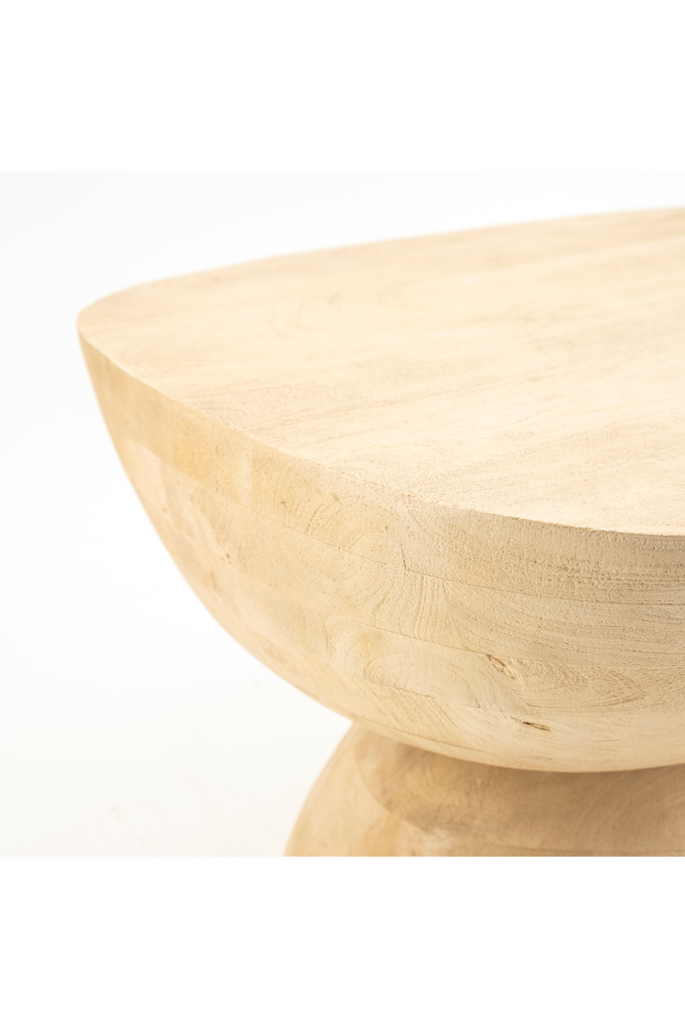 Wooden Organic Coffee Table | By-Boo Cobble | Woodfurniture.com