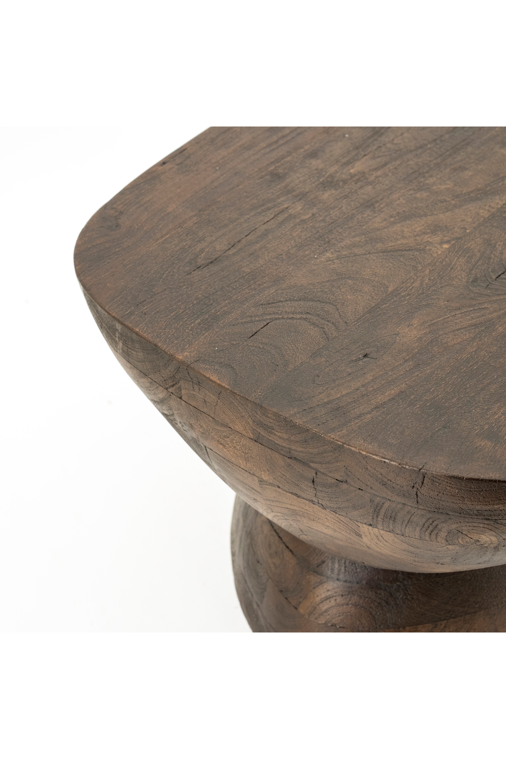 Organic-Shaped Wooden Coffee Table | By-Boo Cobble | Woodfurniture.com