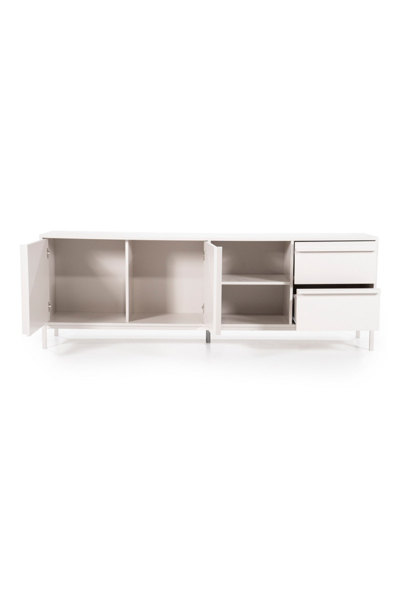 White Metal TV Cabinet | By-Boo Boaz | Oroatrade.com