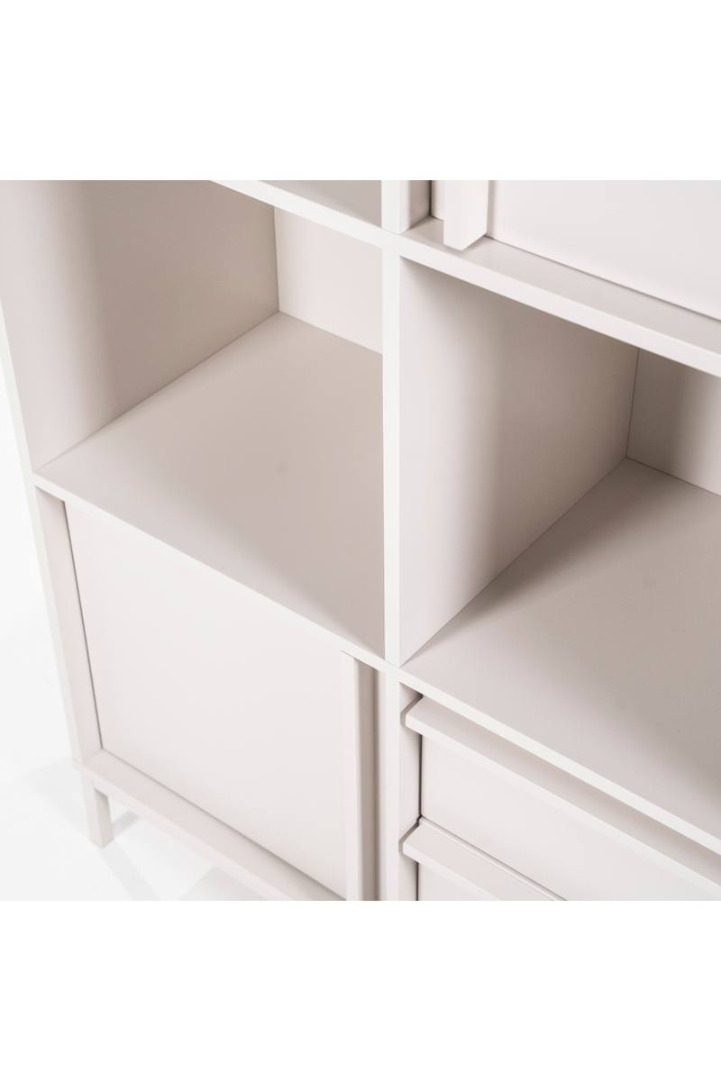 White Metal Bookcase | By-Boo Boaz | Woodfurniture.com