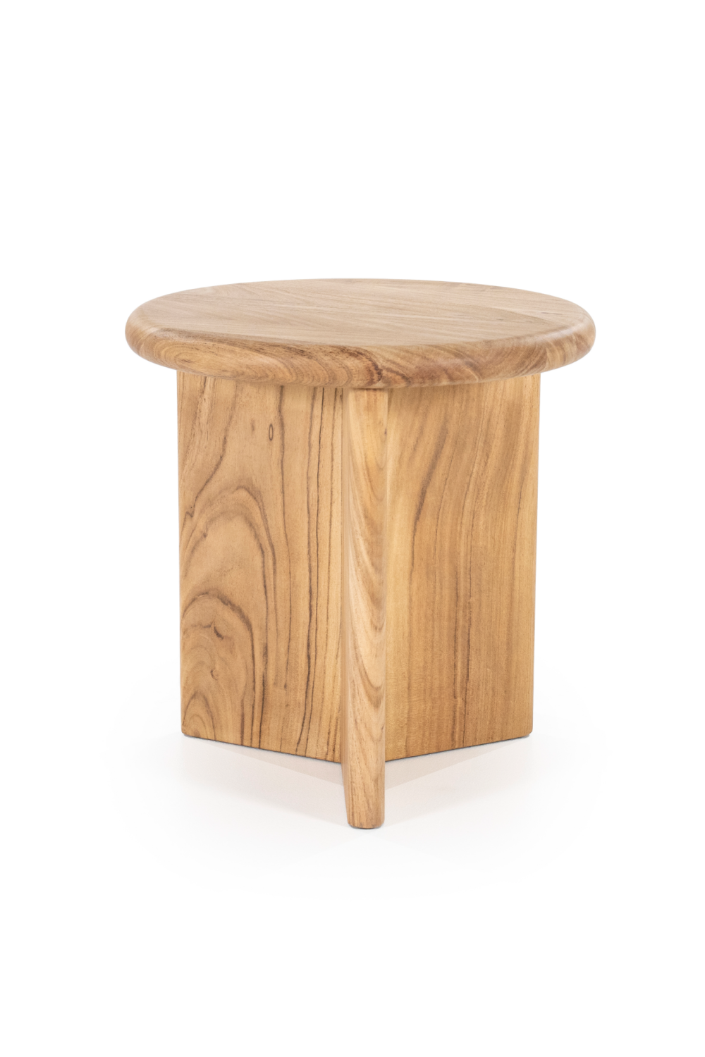 Round Wooden Coffee Table S | By-Boo Leoti | Woodfurniture.com