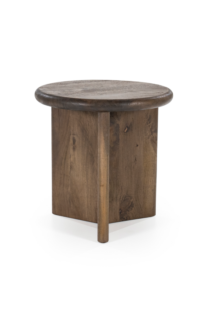 Round Wooden Coffee Table S | By-Boo Leoti | Woodfurniture.com