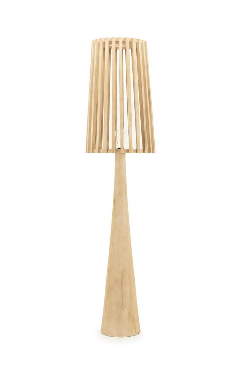 Mango Wood Floor Lamp | By-Boo Guard | Woodfurniture.com