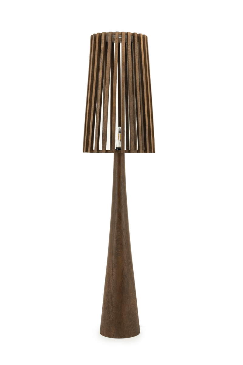 Mango Wood Floor Lamp | By-Boo Guard | Woodfurniture.com