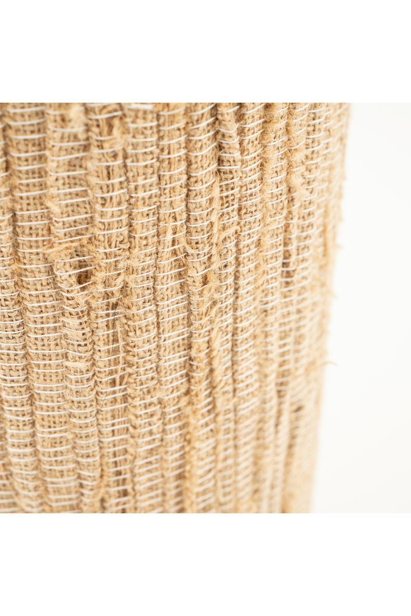 Natural Jute Table Lamp | By-Boo Gadja | Woodfurniture.com