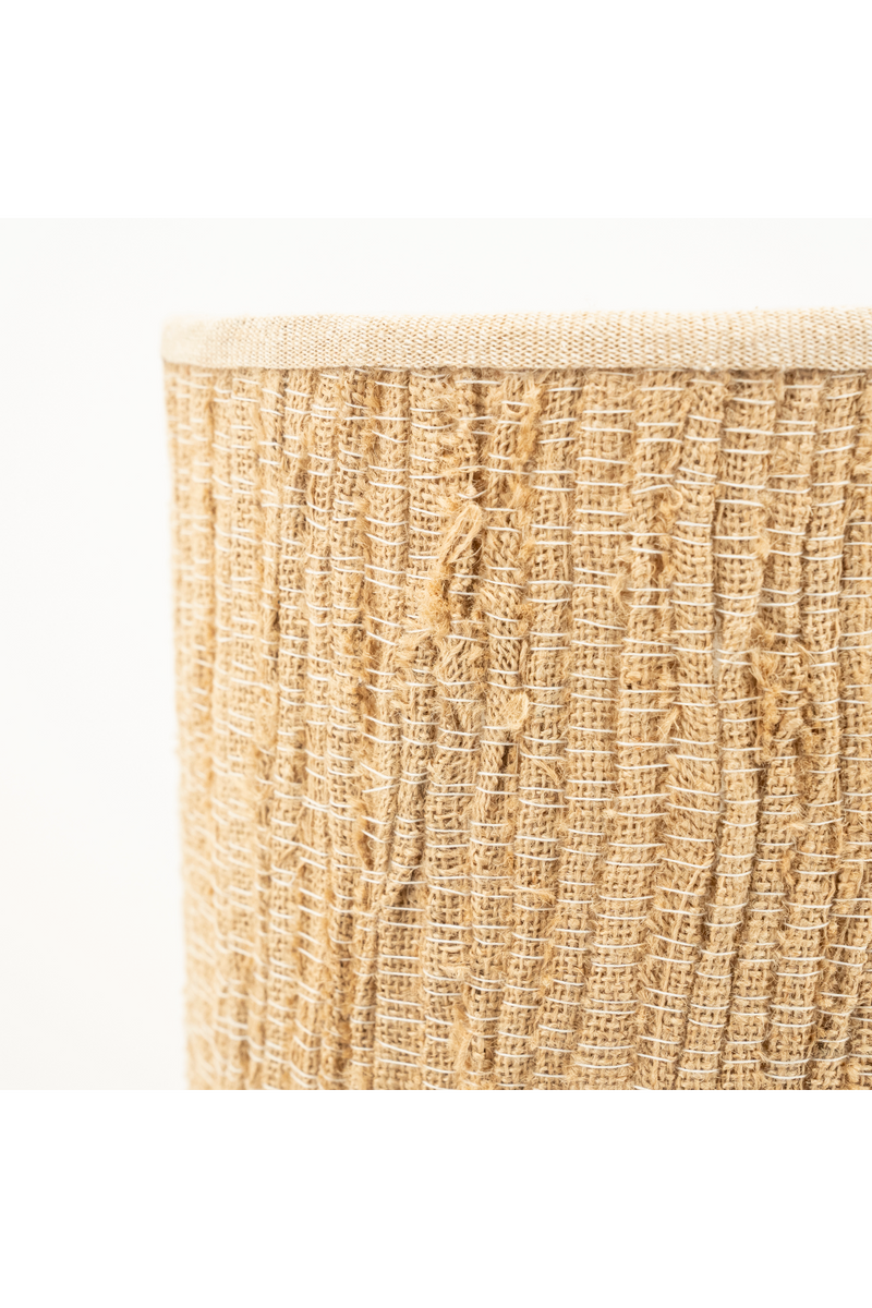 Natural Jute Table Lamp | By-Boo Gadja | Woodfurniture.com