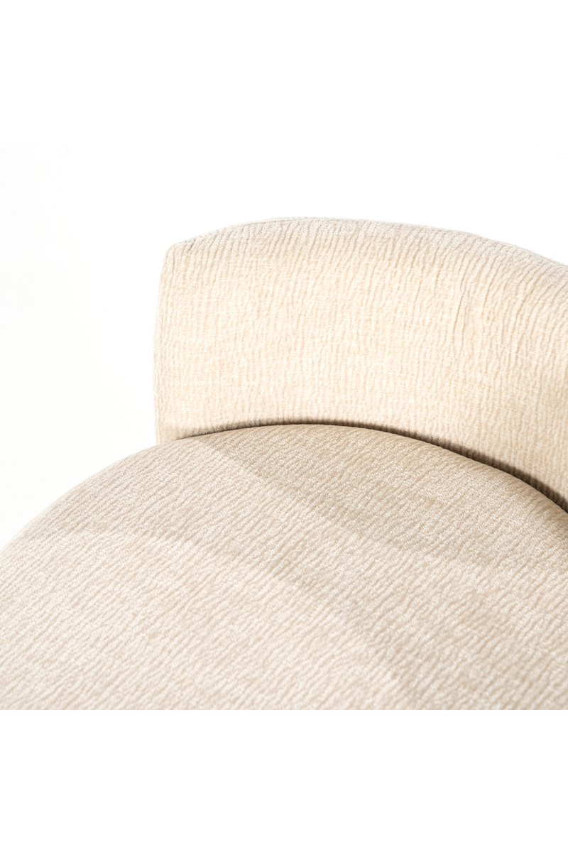 Fabric Round Accent Chair | By-Boo Brand | Woodfurniture.com