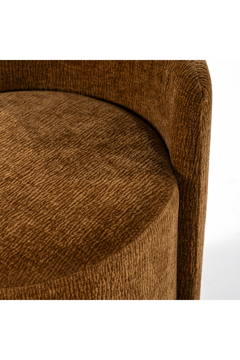 Fabric Round Accent Chair | By-Boo Brand | Woodfurniture.com