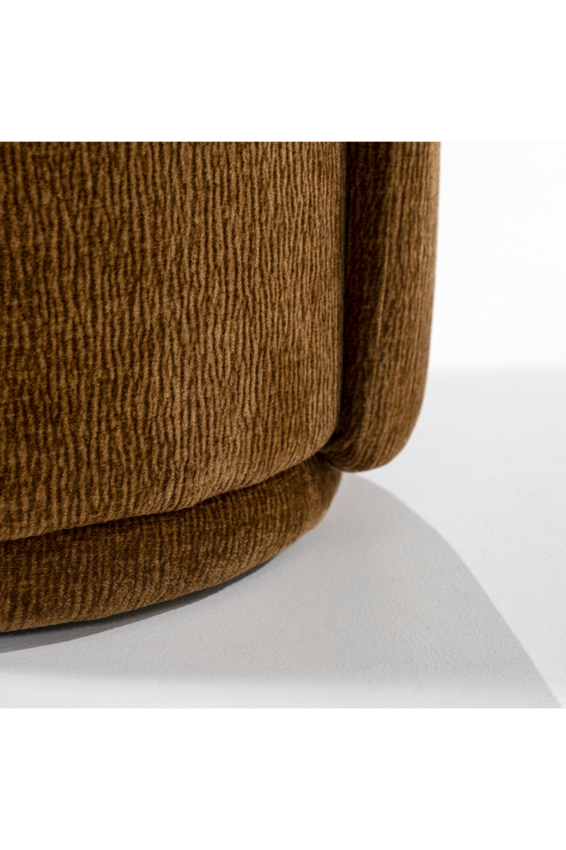 Fabric Round Accent Chair | By-Boo Brand | Woodfurniture.com