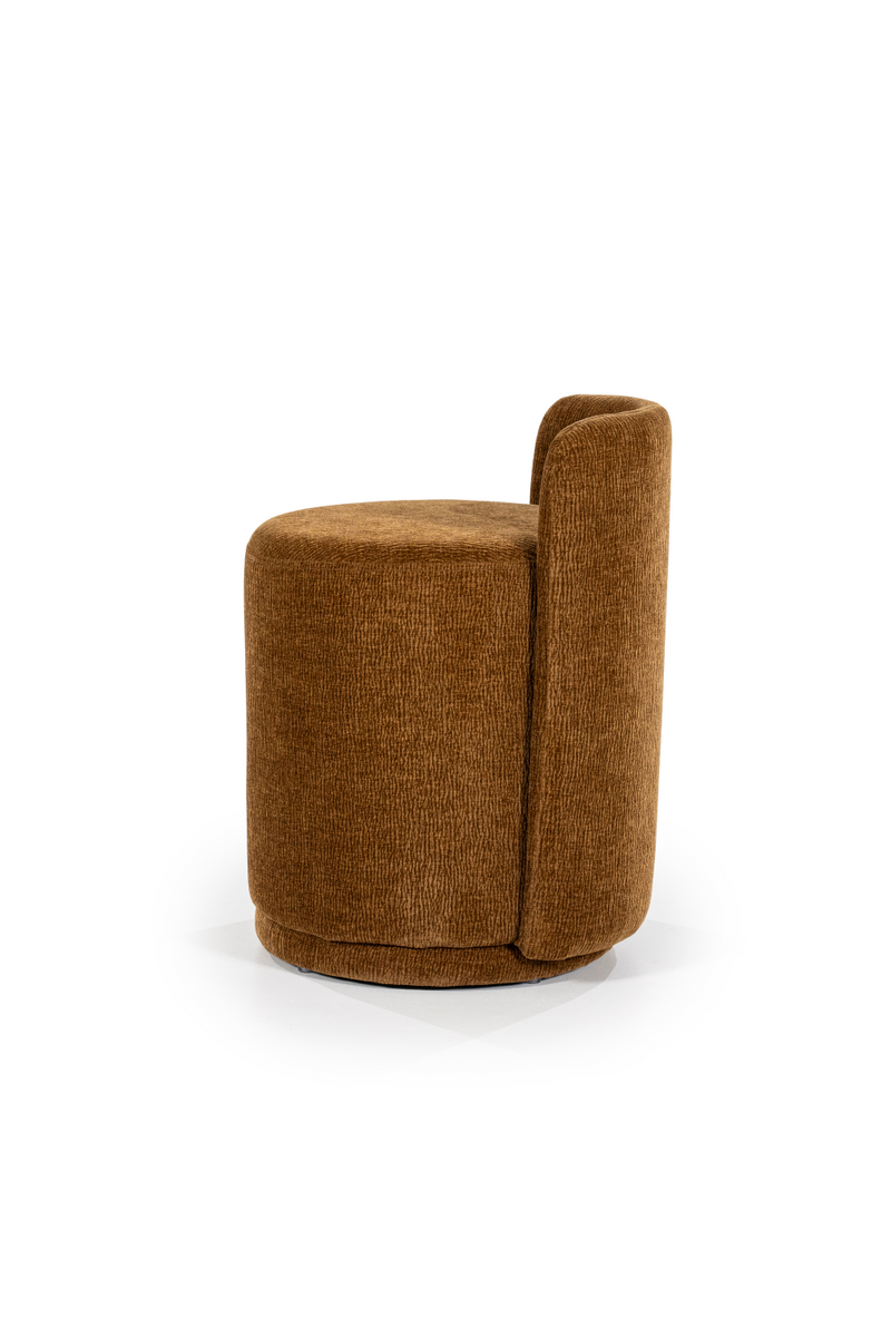 Fabric Round Accent Chair | By-Boo Brand | Woodfurniture.com