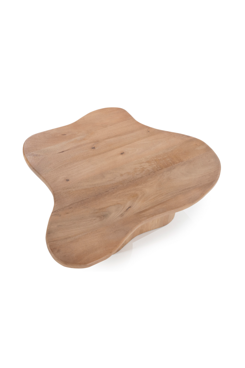 Mango Wood Organic Coffee Table | By-Boo Natural | Woodfurniture.com