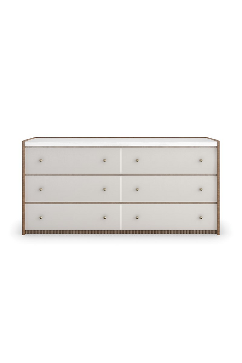 Sycamore Panel 6-Drawer Dresser | Caracole Avignon | Woodfurniture.com