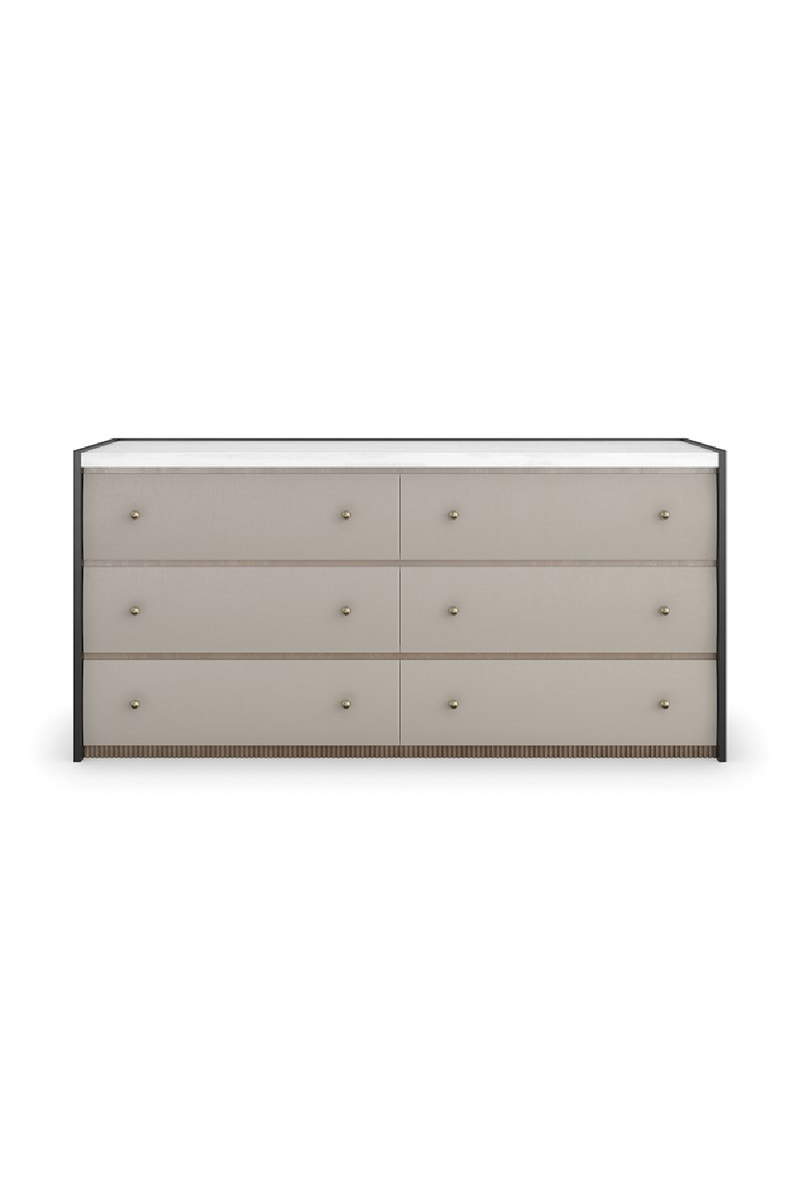 Sycamore Panel 6-Drawer Dresser | Caracole Avignon | Woodfurniture.com