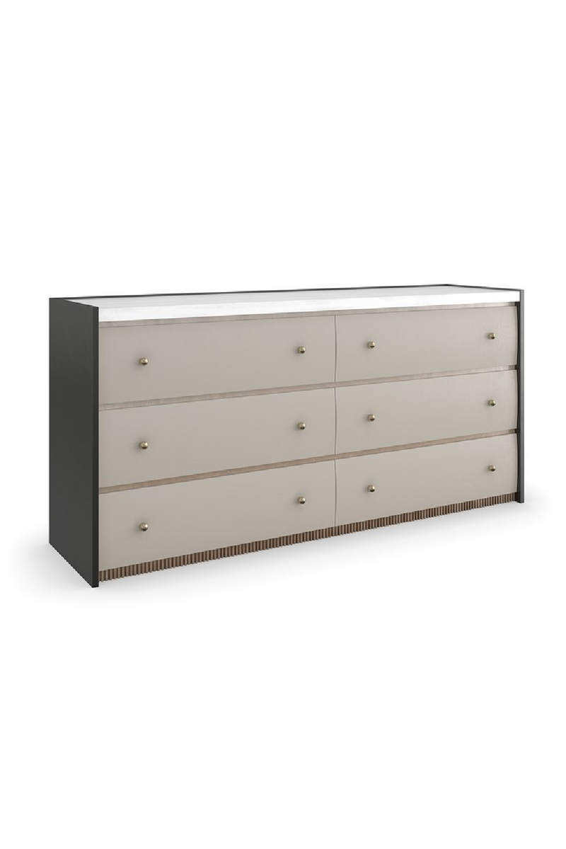 Sycamore Panel 6-Drawer Dresser | Caracole Avignon | Woodfurniture.com