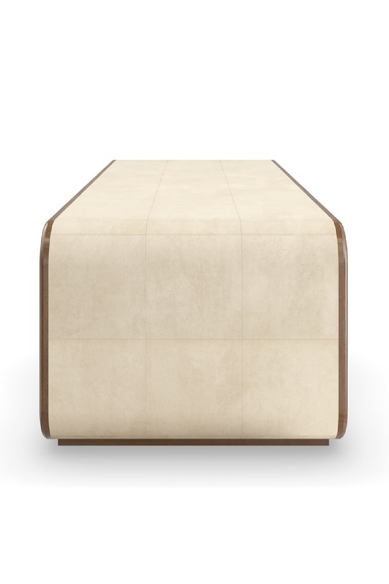 Ivory Parchment Coffee Table | Caracole Delano | Woodfurniture.com