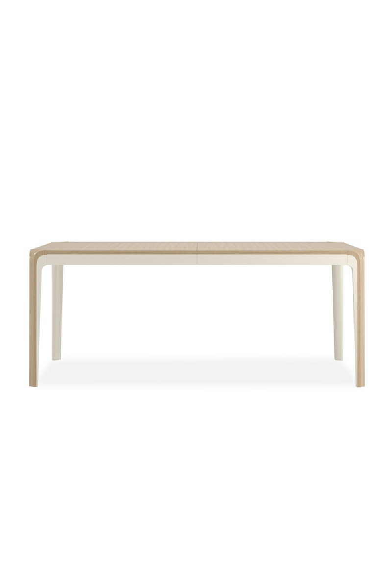 Beige Extendable Dining Table | Caracole Room For More | Woodfurniture.com