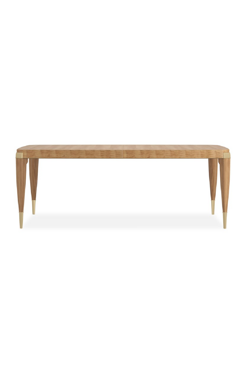 Toasted Sycamore Dining Table | Caracole All Trimmed Out | Woodfurniture.com