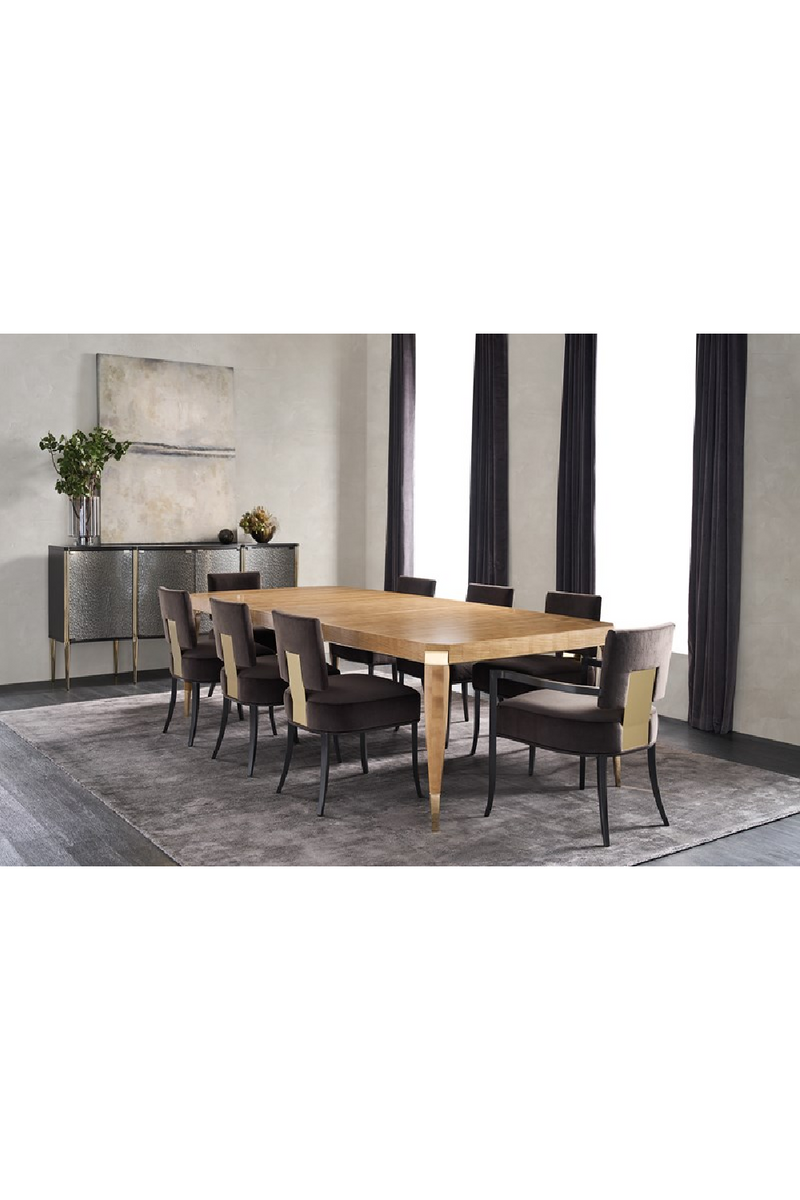 Toasted Sycamore Dining Table | Caracole All Trimmed Out | Woodfurniture.com