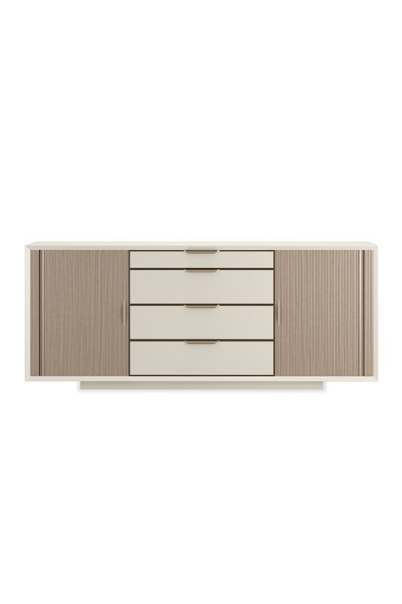 Sliding Door Sideboard | Caracole Around The Corner | Woodfurniture.com