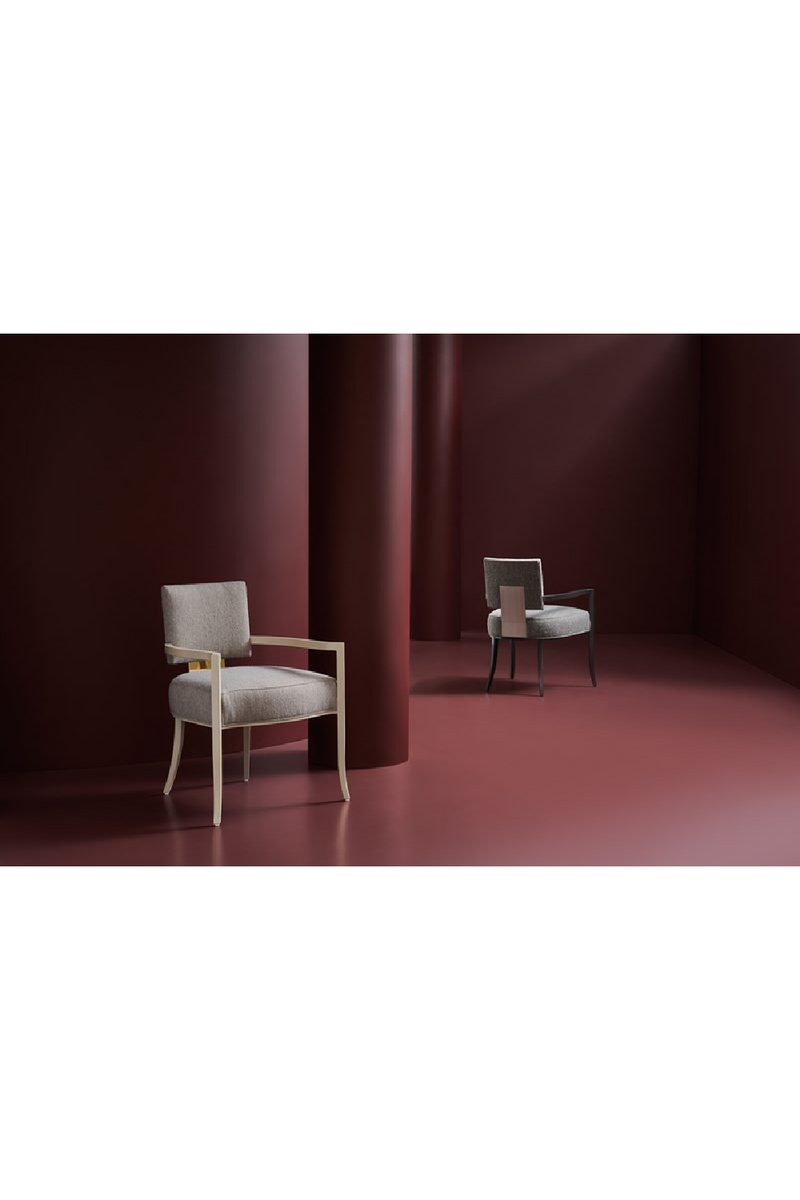 Square Back Dining Armchair | Caracole Reserved Seating | Woodfurniture.com