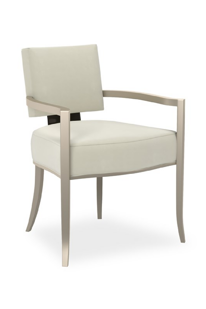 Square Back Dining Armchair | Caracole Reserved Seating | Woodfurniture.com